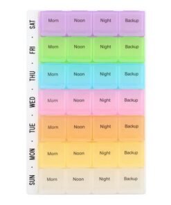 7 Day Large Pills Medicine Tablet Box