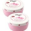 Dove Pack Of 2 Moisturizing Beauty Cream White 500ml