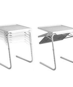 Foldable Portable Multi-purpose Laptop Table White ‎6.8 x 53.2 x 41cm