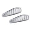 2-Piece Car Auto Decorative Air Flow Intake Scoop Turbo Bonnet Vent Cover Hood