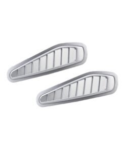 2-Piece Car Auto Decorative Air Flow Intake Scoop Turbo Bonnet Vent Cover Hood