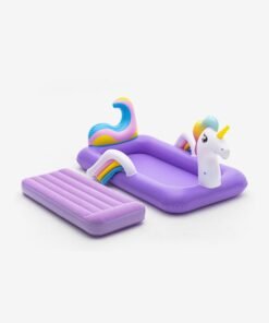 Bestway Dreamchaser Airbed - Unicorn White/Purple 1.96mx1.04mx84cm