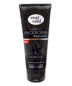 Cool & Cool Regenerating Charcoal Face Scrub for Men 30ml