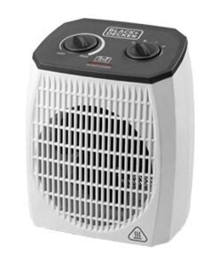 BLACK+DECKER Freestanding Vertical Fan Heater 2000W B07N6PWTC1 White/Black