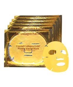 AL'IVER 5-Piece Collagen Facial Mask Gold