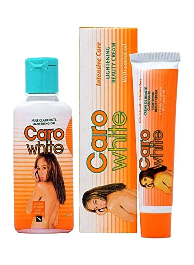 CARO WHITE 2-Piece Caro White Intensive Care Lightening Beauty Cream And Oil Set