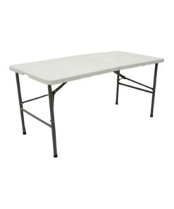 Sook Folding Table White/Black