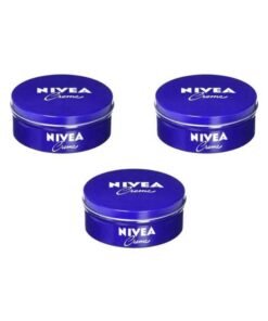 Nivea Pack Of 3 Authentic German Moisturizing Cream Blue