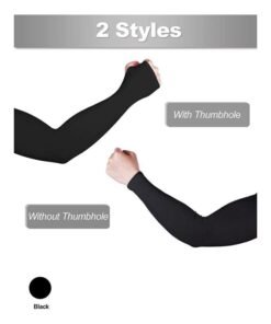 Alternative view of Lets slim 10-Piece UV Protection Arm Cover 48cm 48cm