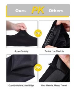 Lets slim 10-Piece UV Protection Arm Cover 48cm 48cm - Image 4