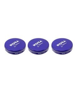 Nivea Pack Of 3 Moisturizing Cream Set Blue 3x29grams