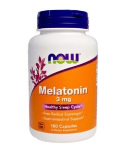 Now Foods Melatonin Dietary Supplement 180 Veg Capsules