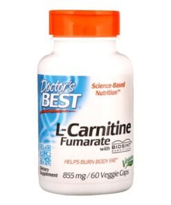 Doctor's BEST L-Carnitine Fumarate With Biosint 855mg - 60 Capsules
