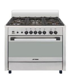 AFTRON 5-Burner Cooking Range AFGR9060FESD White/Black