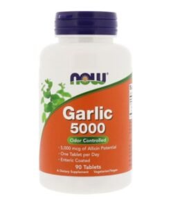 Now Foods Garlic 5000 Dietary Supplement - 90 Tablets