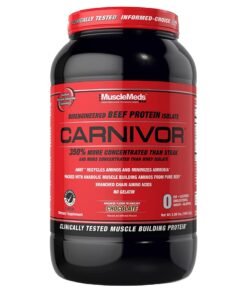 MUSCLEMEDS Carnivor Beef Protein Isolate, Chocolate, 2.09 lbs