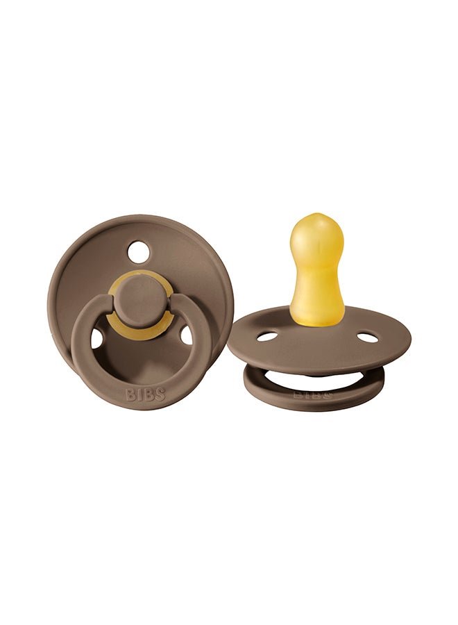 BIBS Pacifier Size 1, Baby 0-6M , 1-piece - Dark Oak
