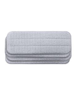 Xiaomi Pieces of 4 Mijia Smart Deerma Water Spray Mop Sweeper Cloth Head Replacement Pad Grey 20x6x10cm