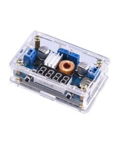 Buck Converter Reducer Power Supply Module Blue/Silver/Black 8x5x3centimeter