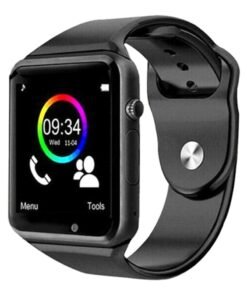 Waterproof A1 Smart Wrist Watch Black