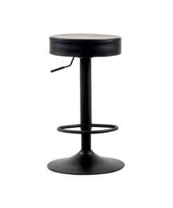 DANUBE HOME Reina Bar Stool Black 35 X 38 X 63cm