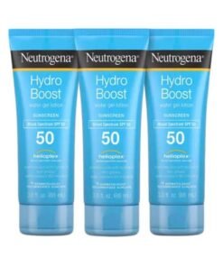 Neutrogena 3-Piece Hydro Boost Water Gel Sunscreen Lotion Set Blue 3Fluid Ounce