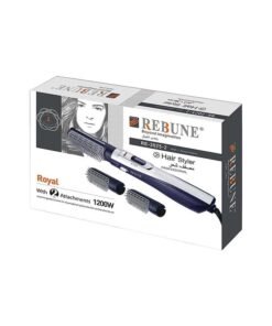 REBUNE Hair Styler White/Black