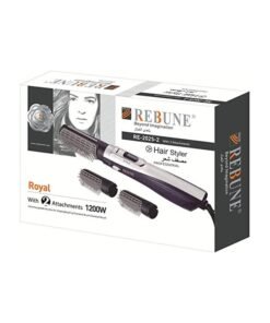 REBUNE Crystal Hair Styler Pro Black/Silver