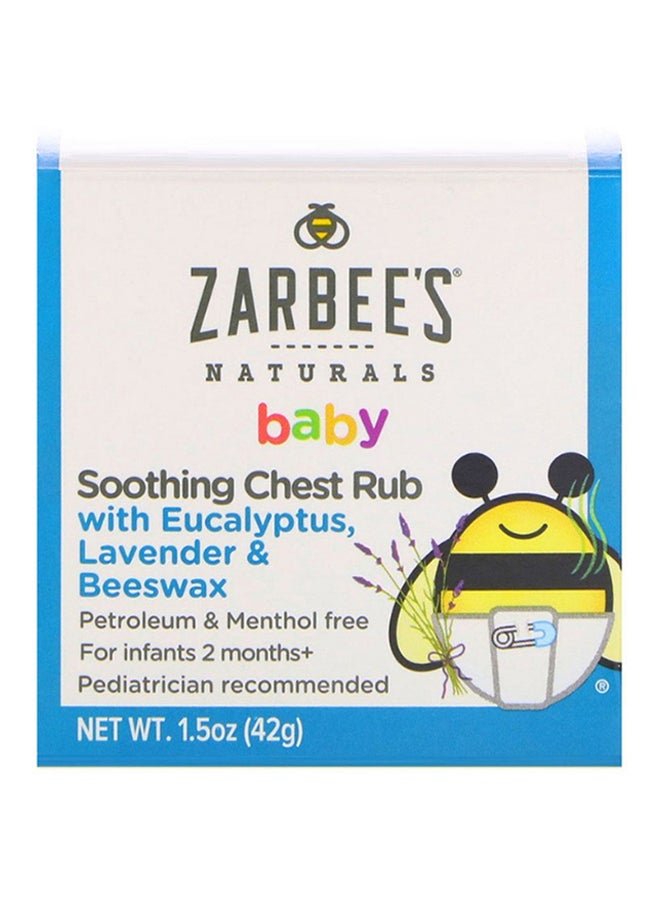 Zarbee's Naturals Baby Soothing Chest Rub, 1.5oz Packaging May Vary