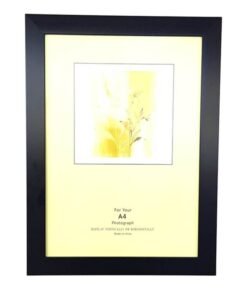 Decorhills A4 Document Holder Frame Black 21 x 29.7cm