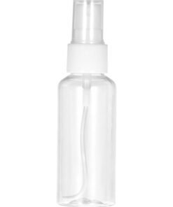 Mini Travel Empty Spray Bottle Clear/White 50ml