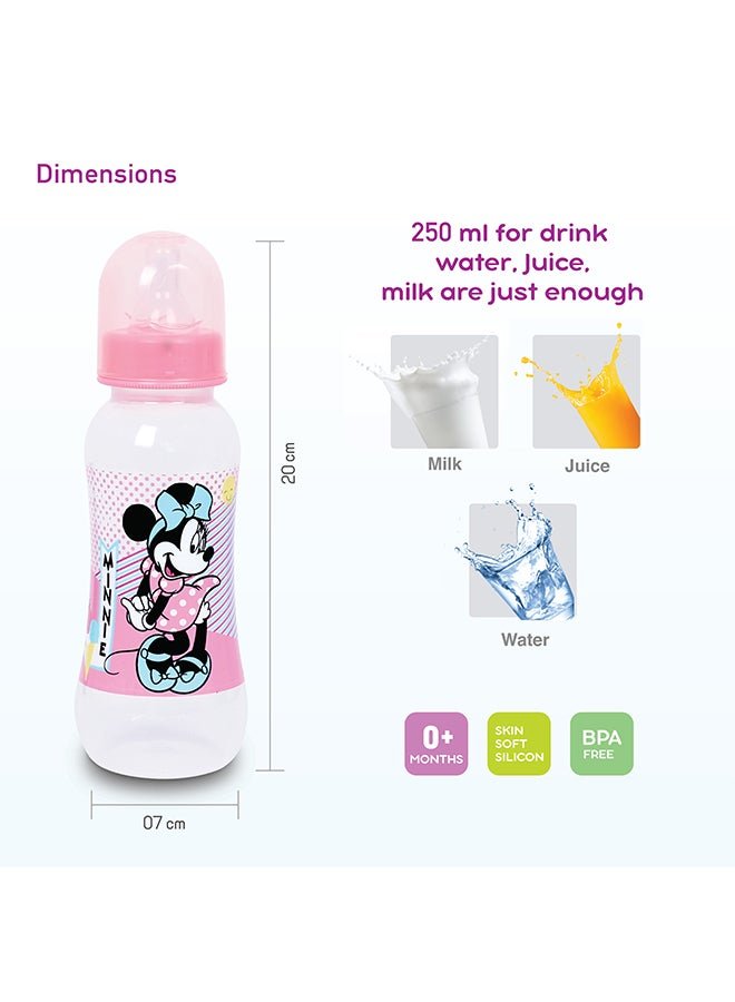 Disney Minnie Mouse Feeding Bottle 8x10x6cm