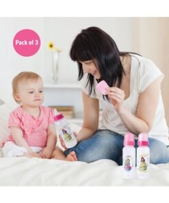 Disney Pack of 3 Princess Feeding Bottle - Image 4