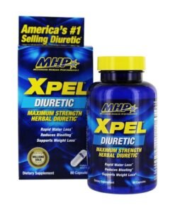 MHP XPEL Diuretic, Rapid Water Loss, Dietary Supplements - 80 Capsules