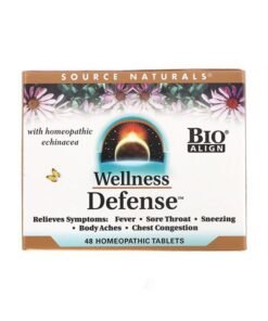 Source Naturals Wellness Defense Cold And Flu Homeopathic Formula -48 Homeopathic Tablets