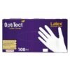 OptiTect 100-Piece Powder Free Latex Gloves Set Small
