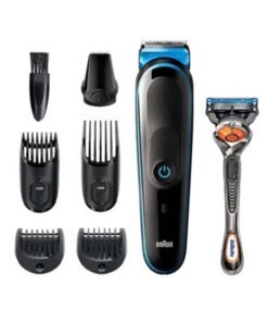 BRAUN 7-In-1 Styling Kit Trimmer MGK5245 Black/Blue