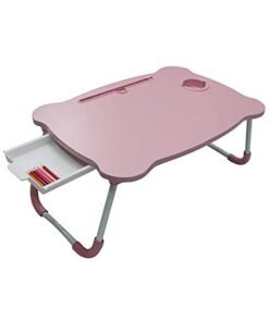Foldable Laptop Table Pink 60 x 40cm