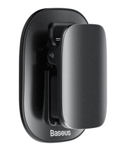 Baseus Car Sunglasses Spectacles Holder Mount Eyeglasses And Ticket Card Clip Eyewear Hanger For Car Sun Visor