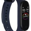 M4 Smart Bracelet 0.96-Inch Screen BT4.0 Smart Watch Heart Rate Blood Pressure Blood Oxygen Monitoring IP67 Waterproof Smart Timer Fitness Multi-Sport Modes Wristwatch for Android / iOS Blue