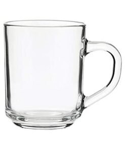 Luminarc 6-Piece Glass Tea Cup Set Clear