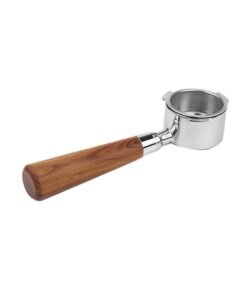 Stainless Steel Coffee Bottomless Portafilter Brown/Silver 51mm