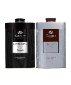 Yardley Twin Body Powder Gift Set (Gentlemen Classic 250gm, Arthur 250gm)