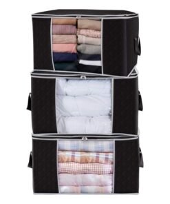 XiuWoo Clothes Storage Organizer Black
