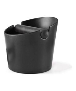 Coffee Grind Knock Box And Espresso Dump Bin Slag Bucket Coffee Machine Accessories Black 15*15*15cm
