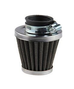 Motorcycle Accessories Oval Metallic Clamp-on Refit Intake Funnel Air Filter