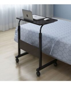 Alternative view of Bedside Computer Desk Black 60x40x90cm