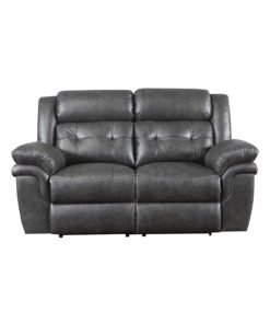 Home Box Bradley 2-Seater Recliner Sofa Grey 99x175.5cm