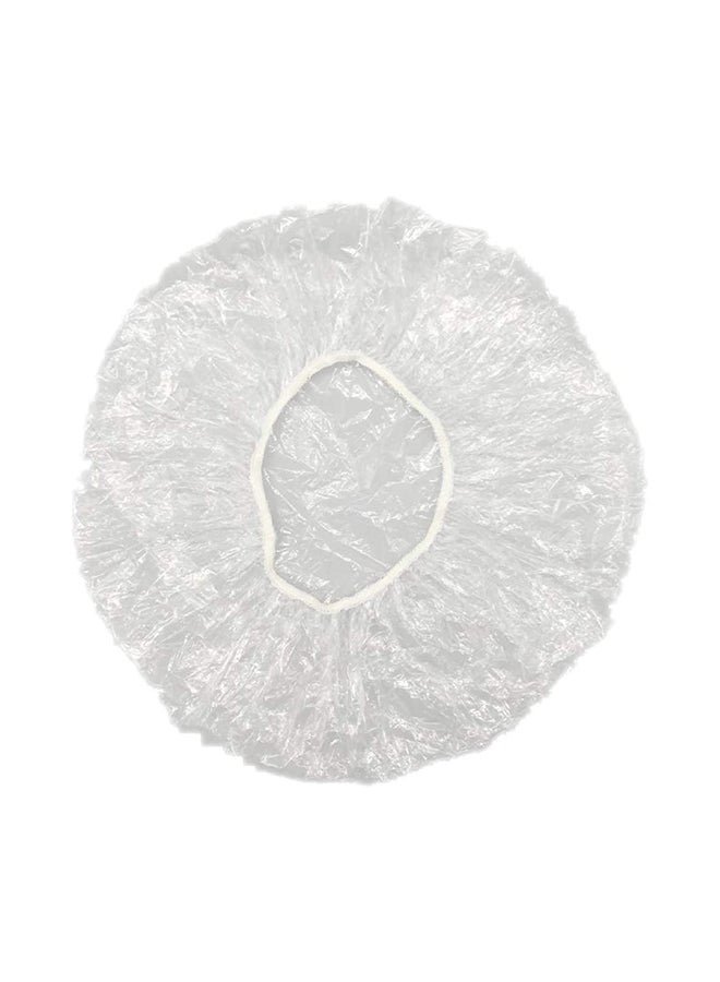 ECO Amenities 10-Piece Disposable Shower Caps Clear 5grams