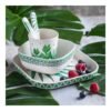 Tommy Lise Bamboo Dinner Set - Evergreen